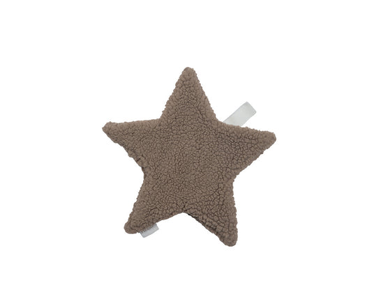 fopspeendoekje ster, chocolate - PERICLES