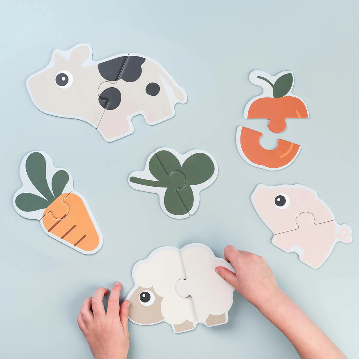 puzzel, tiny farm - DONE BY DEER