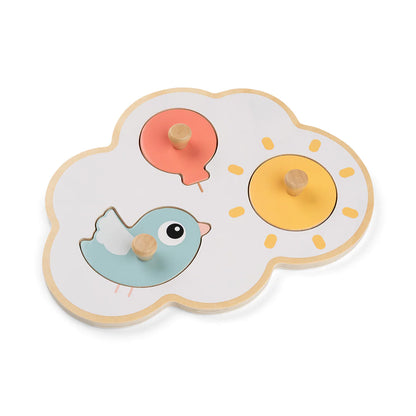 puzzel happy clouds - DONE BY DEER
