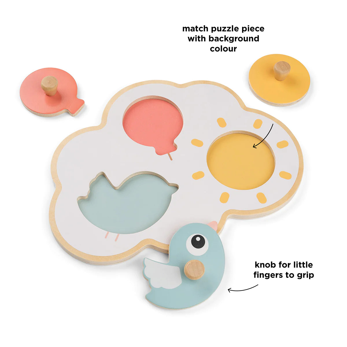 puzzel happy clouds - DONE BY DEER
