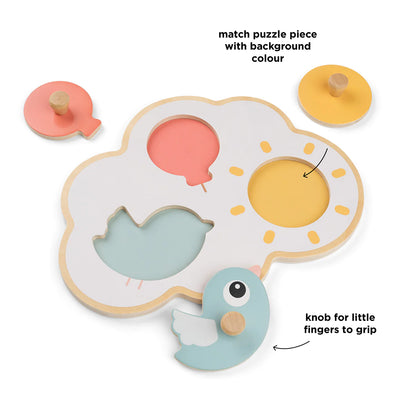 puzzel happy clouds - DONE BY DEER