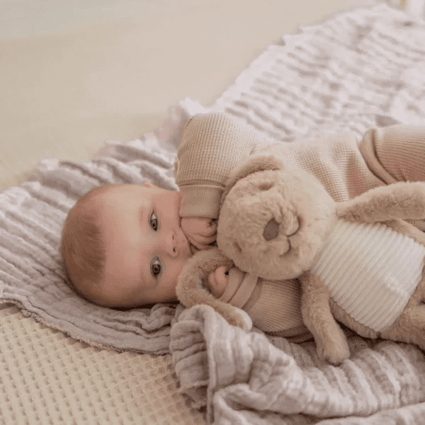 knuffel + geluid milo, brown - FLOW AMSTERDAM