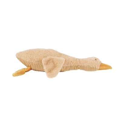 knuffel + geluid, liva duck brown - FLOW AMSTERDAM