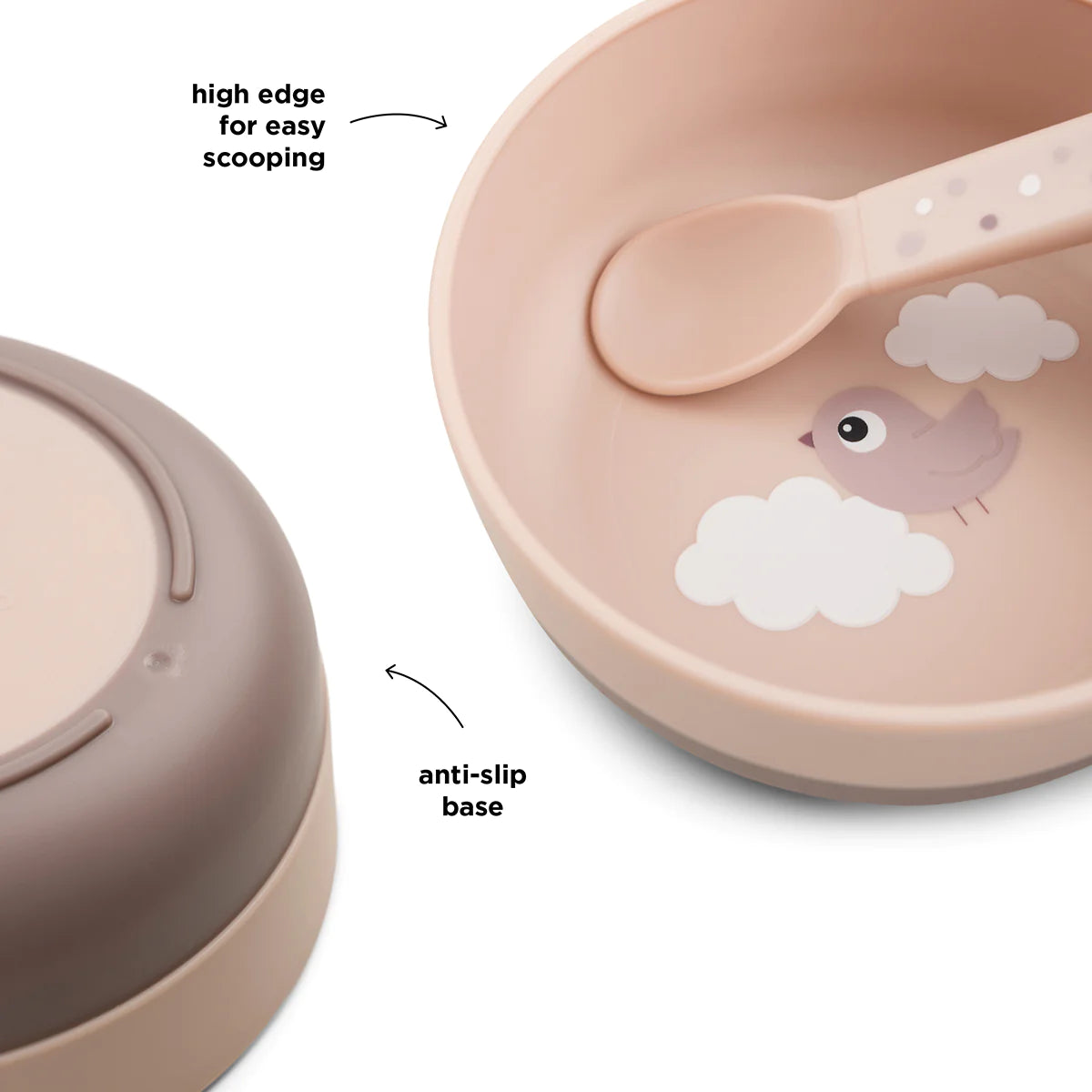 kommetje happy clouds, powder - DONE BY DEER