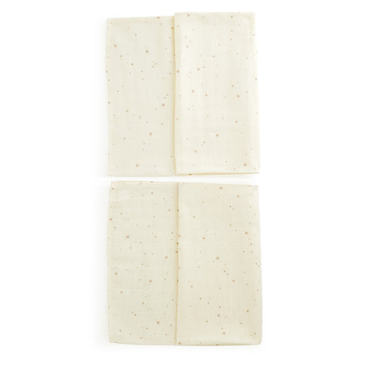 monddoekjes 2-pack 50 x 50, soft sky – GLOOP!