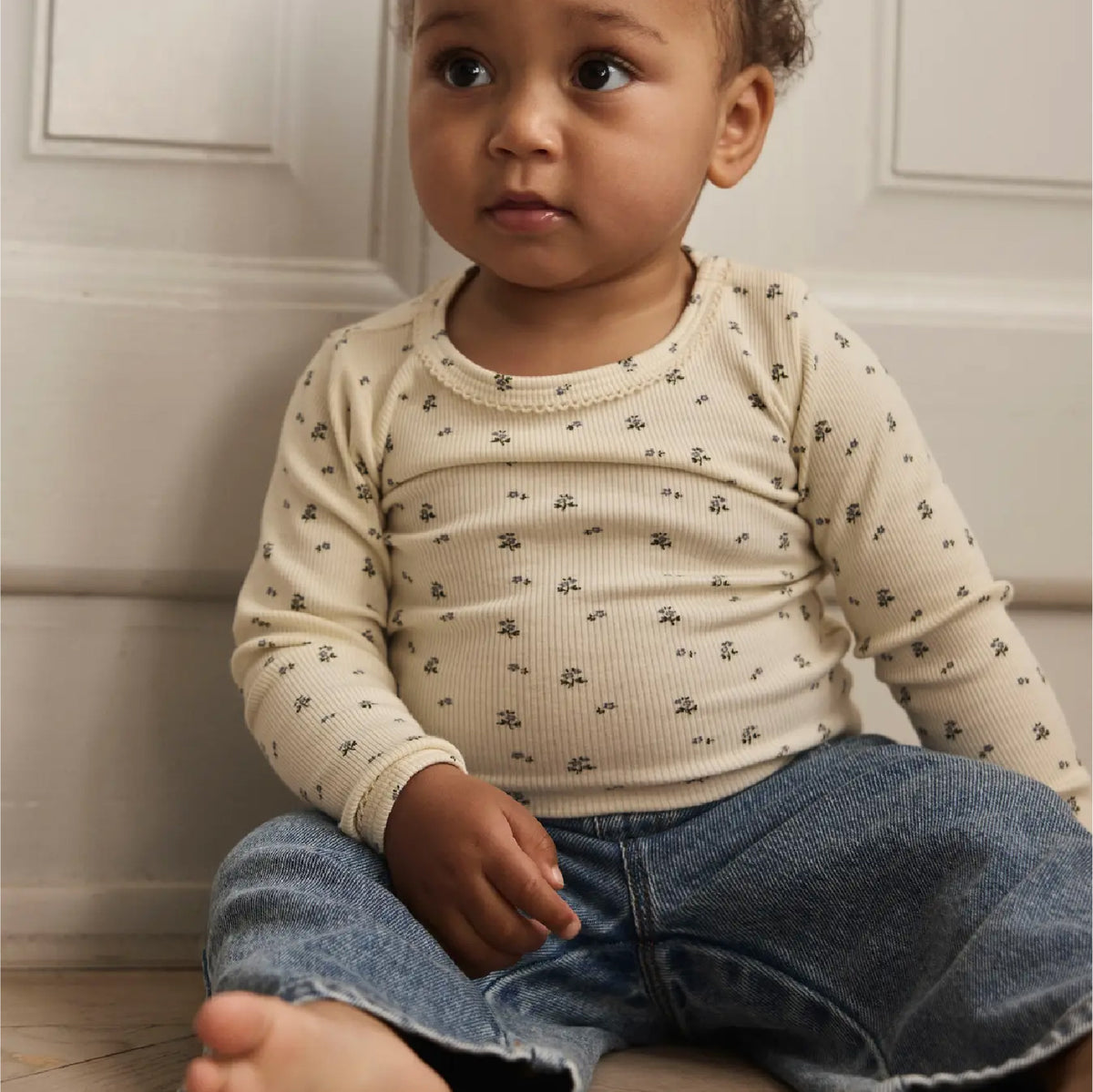 jeans wide fit, medium blue - LIL'ATELIER