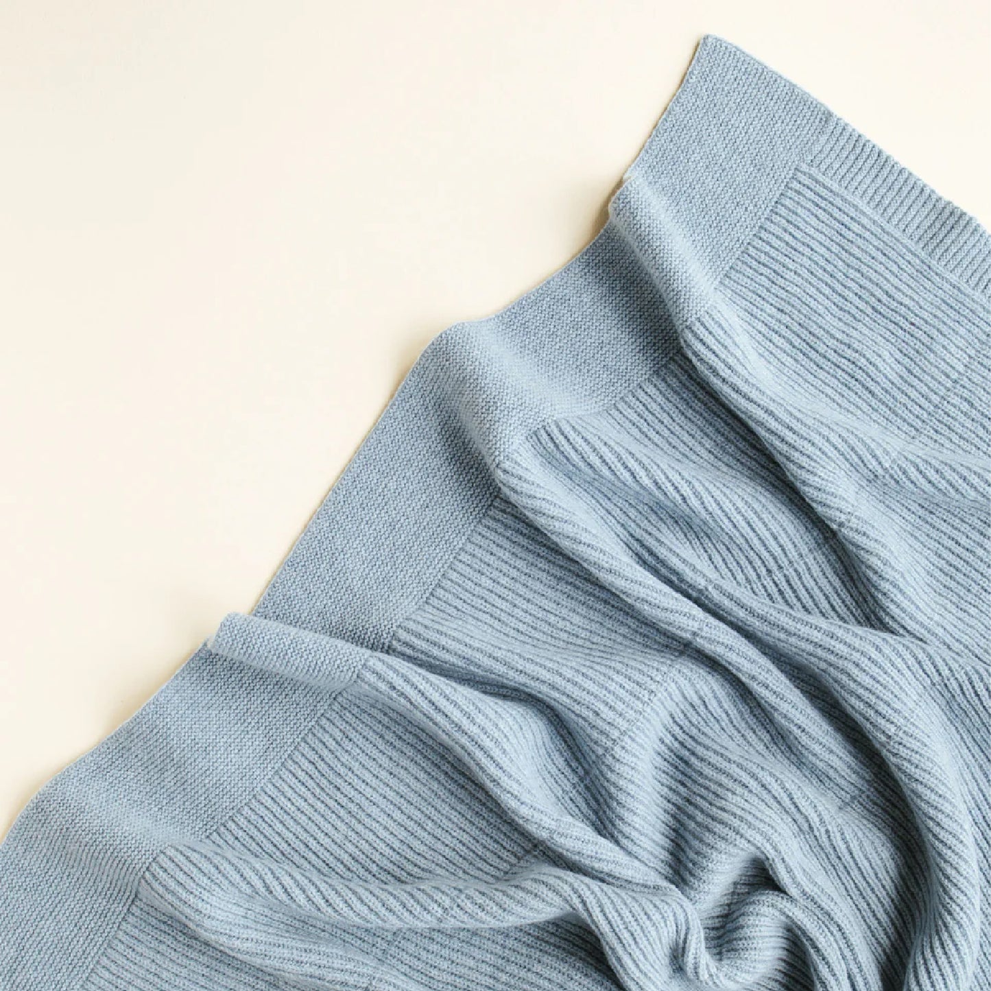 dekentje gaston, frost blue - HVID