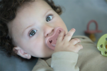 fopspeen, baby blush, 3-36 mnd. - HEVEA