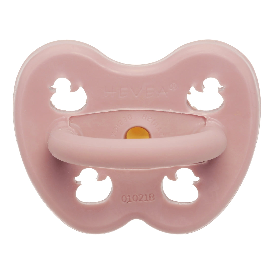 fopspeen, baby blush, 3-36 mnd. - HEVEA