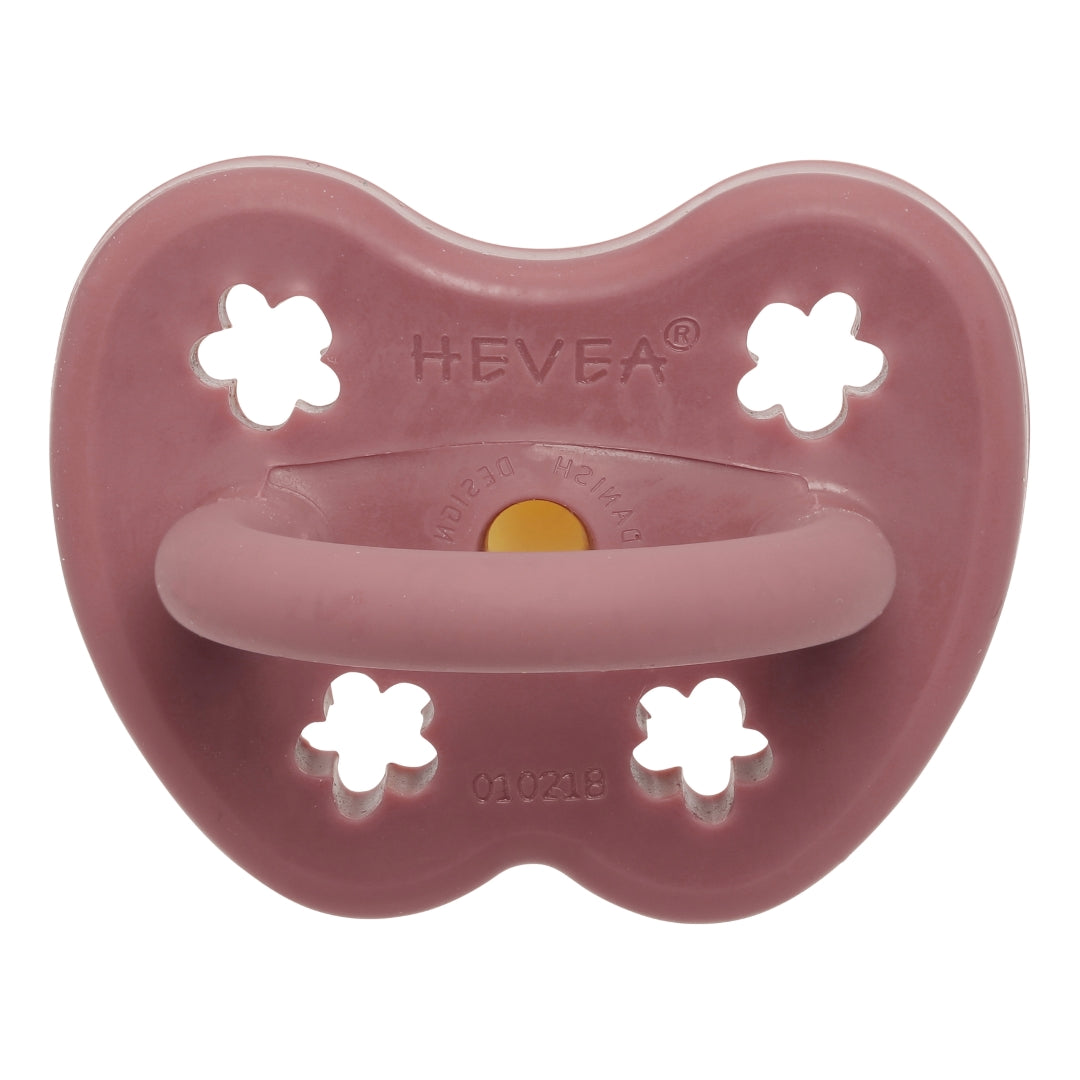 fopspeen, rosewood, 3-36 mnd. - HEVEA