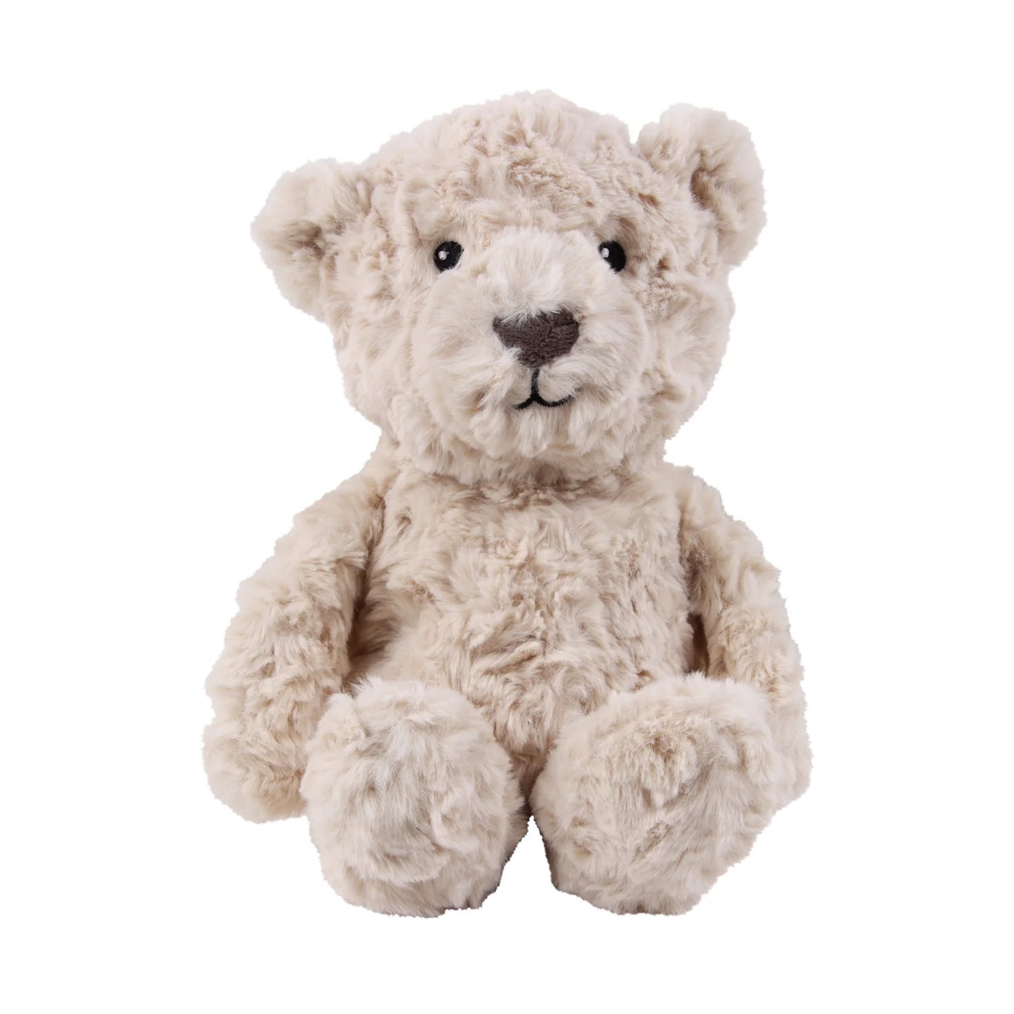 knuffel + geluid, lou bear beige - FLOW AMSTERDAM