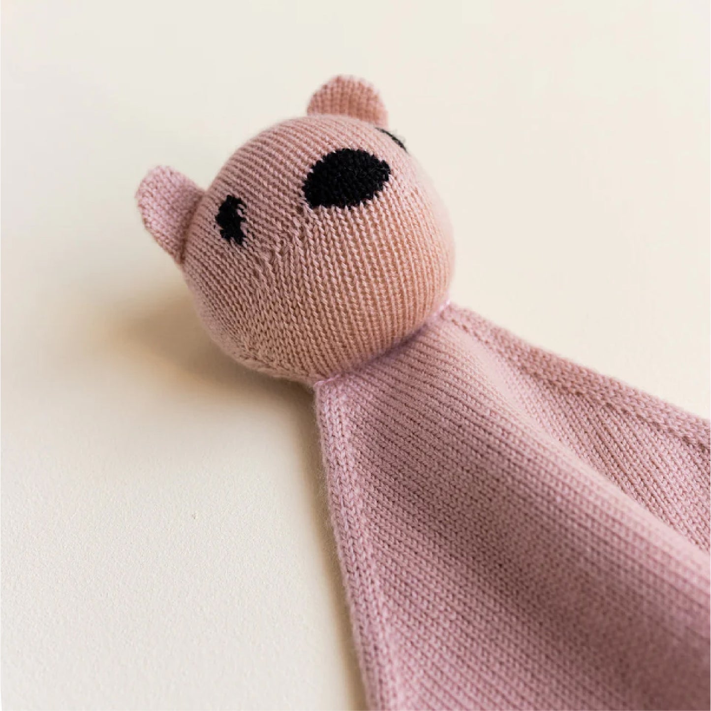 knuffeldoekje teddy tokki, apricot – HVID
