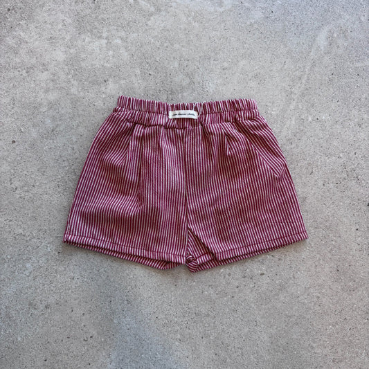short louis, red - BY JO+LIZ