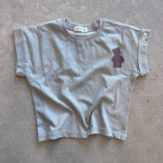 t-shirt veluti, soft green - BY JO+LIZ