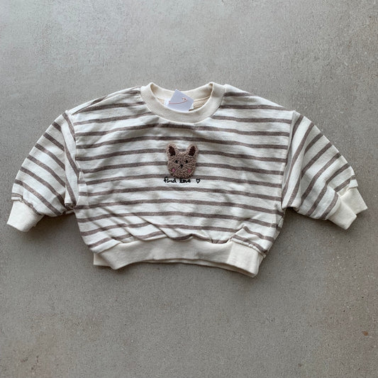 sweater bunny, beige - BY JO+LIZ