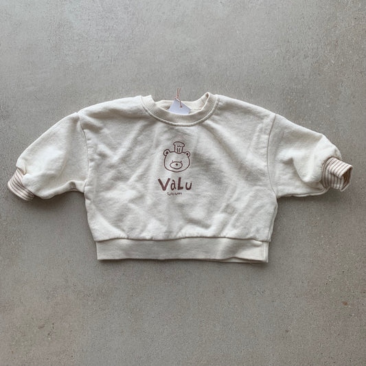 sweater bear, beige - BY JO+LIZ