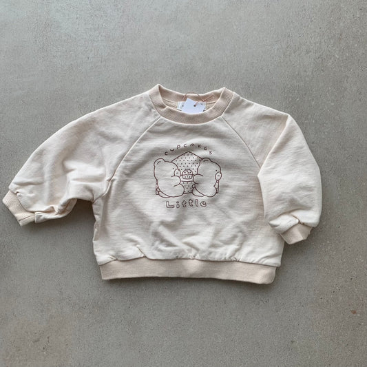 sweater cupcake, cream - BY JO+LIZ