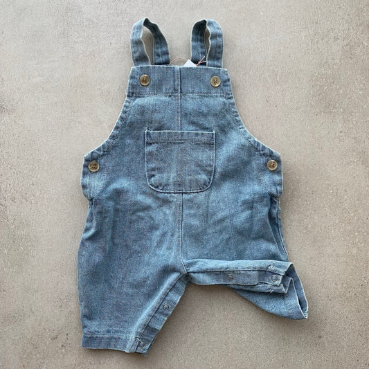 tuinbroek roy, light blue denim - BY JO+LIZ