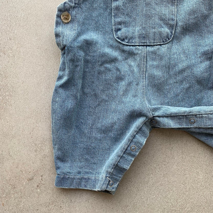 tuinbroek roy, light blue denim - BY JO+LIZ