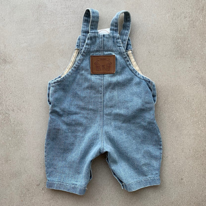tuinbroek roy, light blue denim - BY JO+LIZ