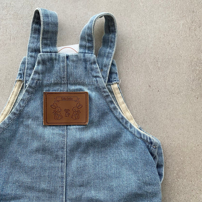 tuinbroek roy, light blue denim - BY JO+LIZ