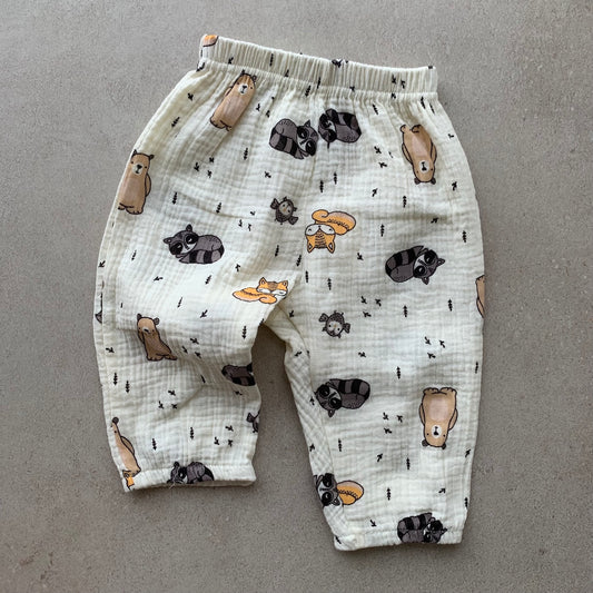 broek bonbon, bear - BY JO+LIZ