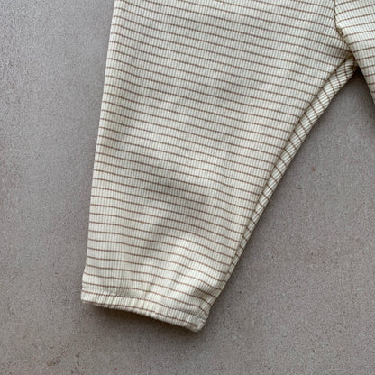 broek choco, beige - BY JO+LIZ