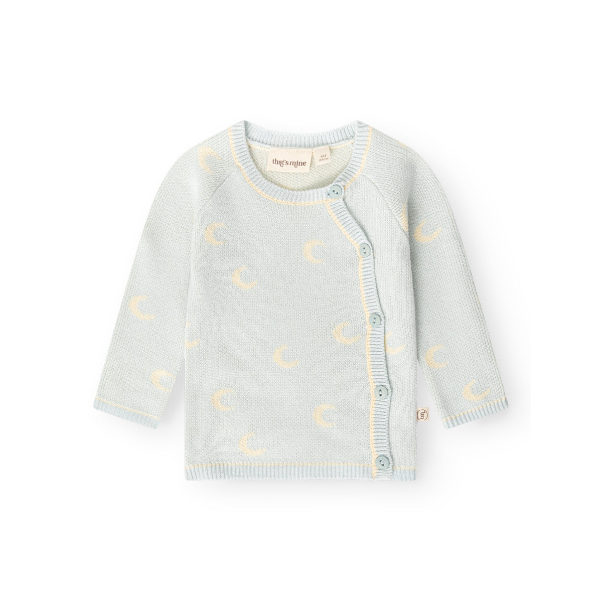 broek + trui gebreid, moon baby blue - THAT'S MINE