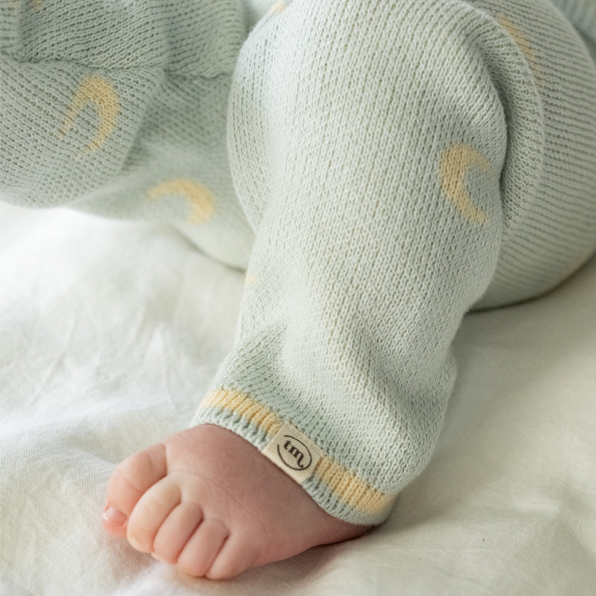 broek + trui gebreid, moon baby blue - THAT'S MINE