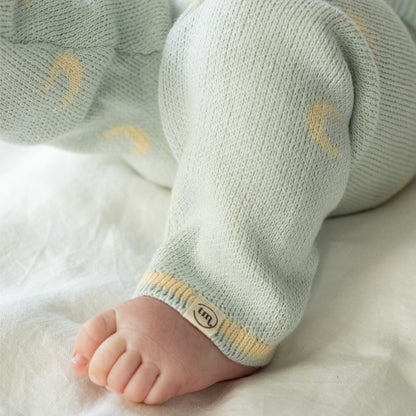 broek + trui gebreid, moon baby blue - THAT'S MINE