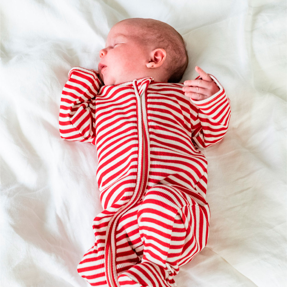 onesie jona, red stripe - THAT'S MINE
