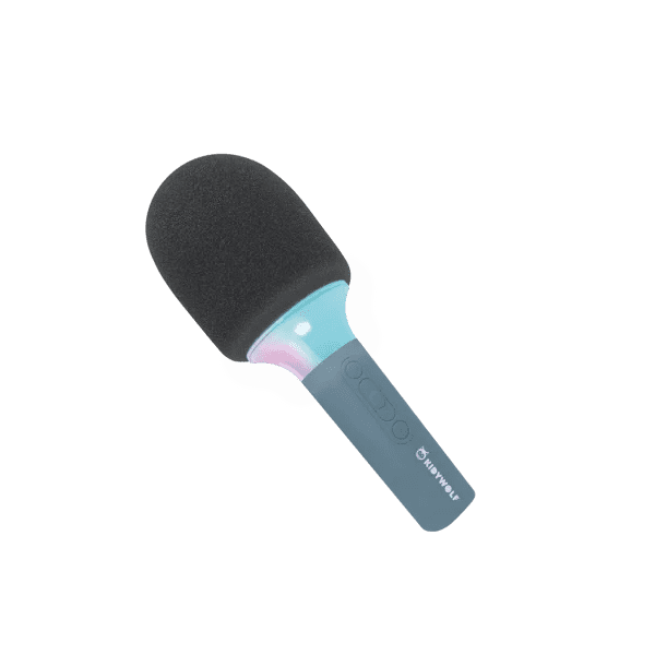 karaoke microfoon kidymic, blue - KIDYWOLF