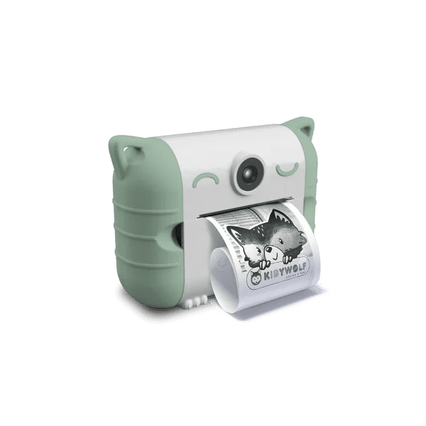thermische printcamera kidyprint, green - KIDYWOLF
