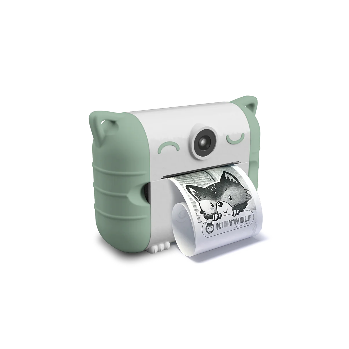 thermische printcamera kidyprint, green - KIDYWOLF
