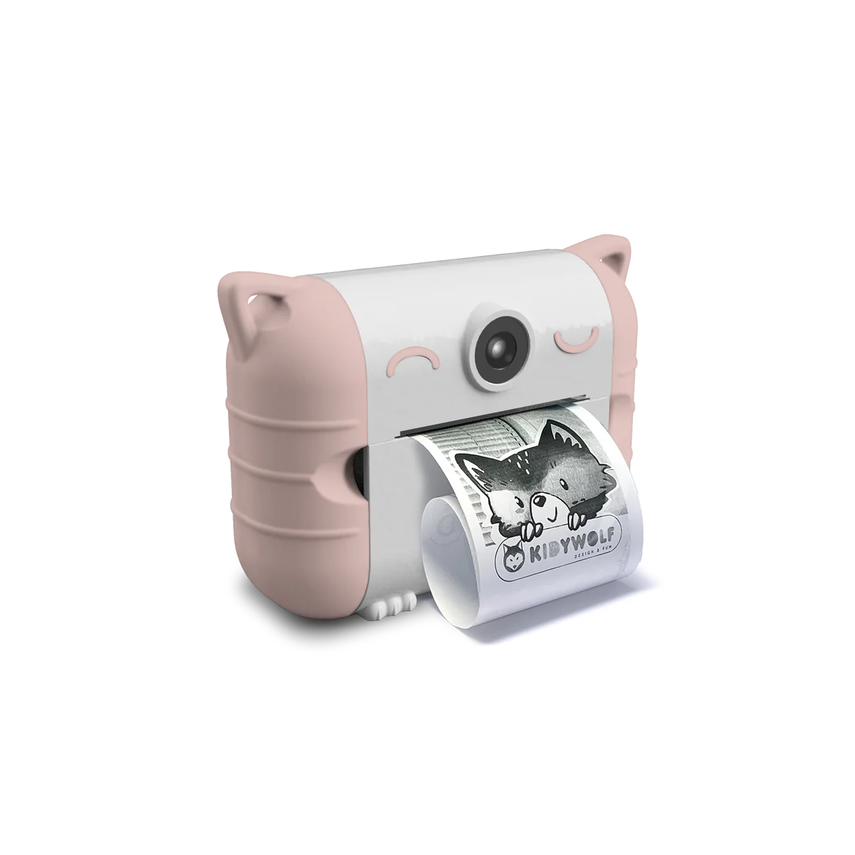 thermische printcamera kidyprint, pink - KIDYWOLF