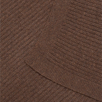 dekentje kiki, dark brown - HVID