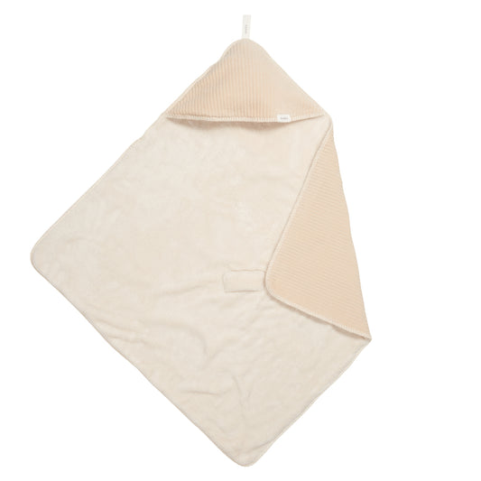 wikkeldeken vik teddy, sand - KOEKA