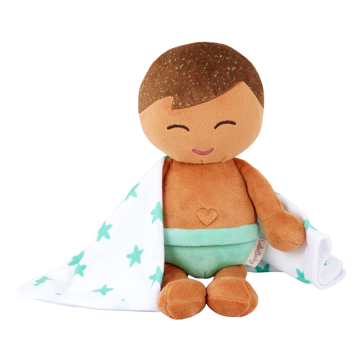 badpop jongen, bruin haar - LULLABABY