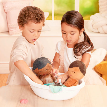 badpop jongen, bruin haar - LULLABABY
