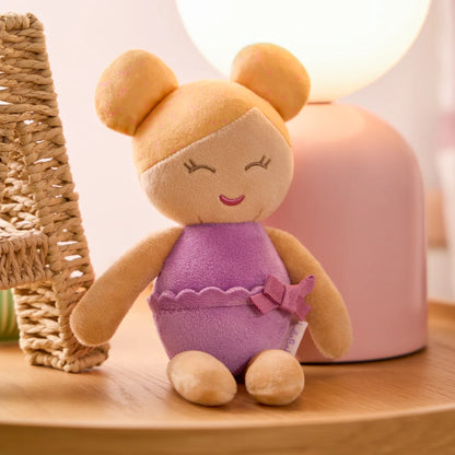 badpop meisje in mand + acc., blond haar - LULLABABY
