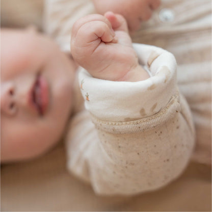 omkeerbaar jasje, baby bunny/sand - LITTLE DUTCH