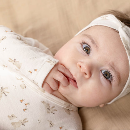 body lange mouw, baby bunny - LITTLE DUTCH