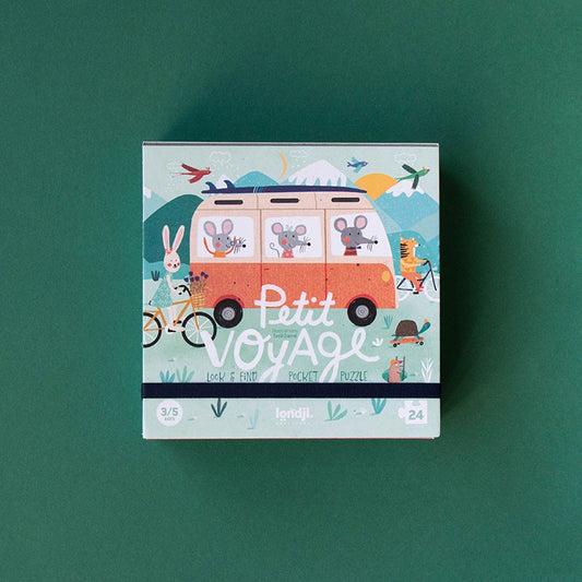 puzzel pocket, petit voyage - LONDJI