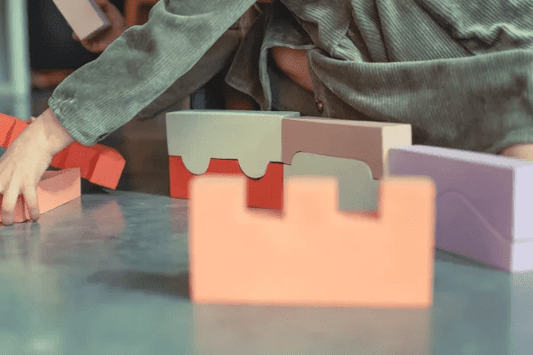 puzzelblokken, earth - MOES