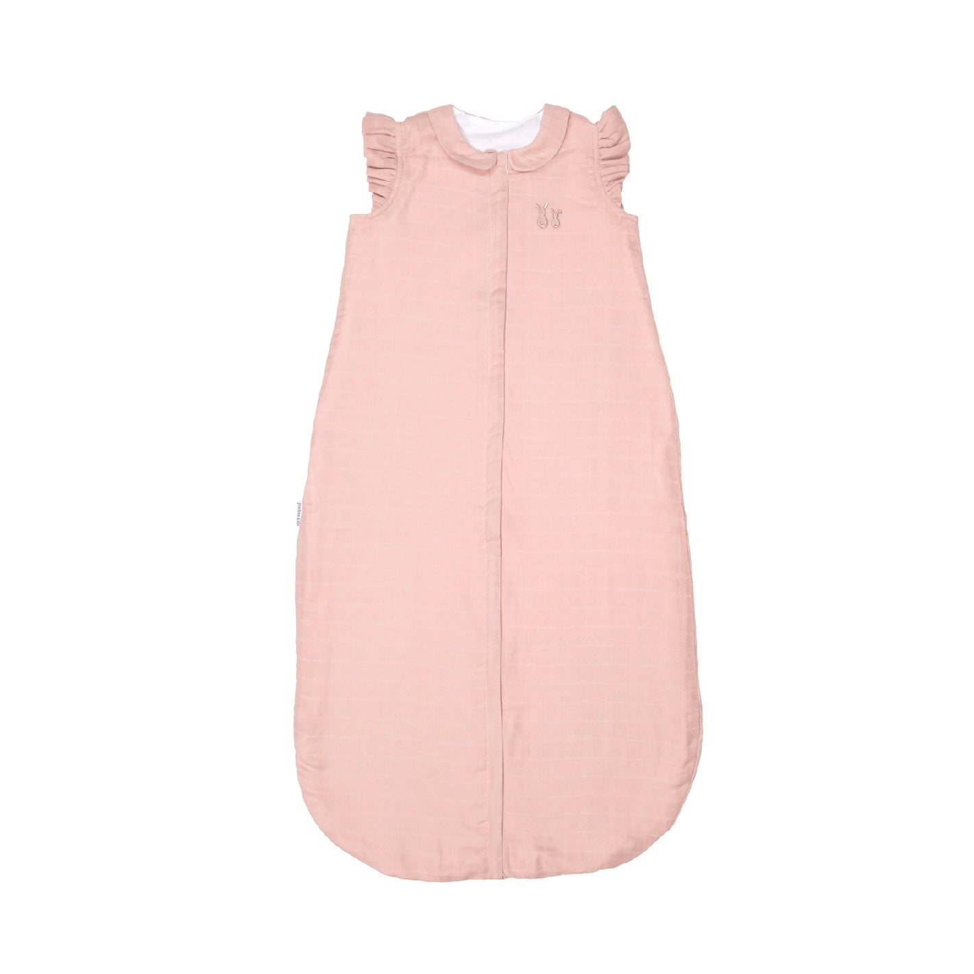 slaapzak tetra ruffle, 90 cm zomer, camel - POETREE KIDS