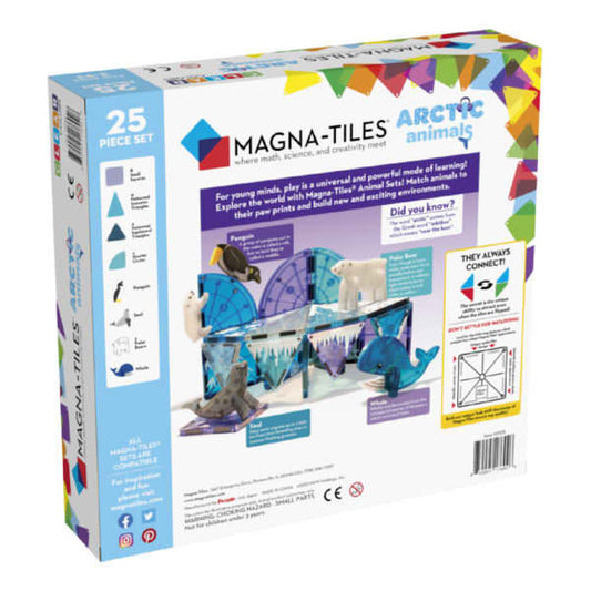 magnetische tegels 25 st., arctic animals – MAGNA TILES