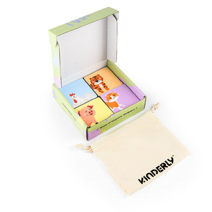 magnetische puzzel, animals - KINDERLY