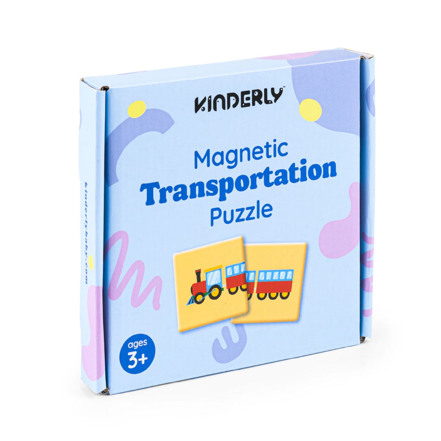 magnetische puzzel, transportation - KINDERLY