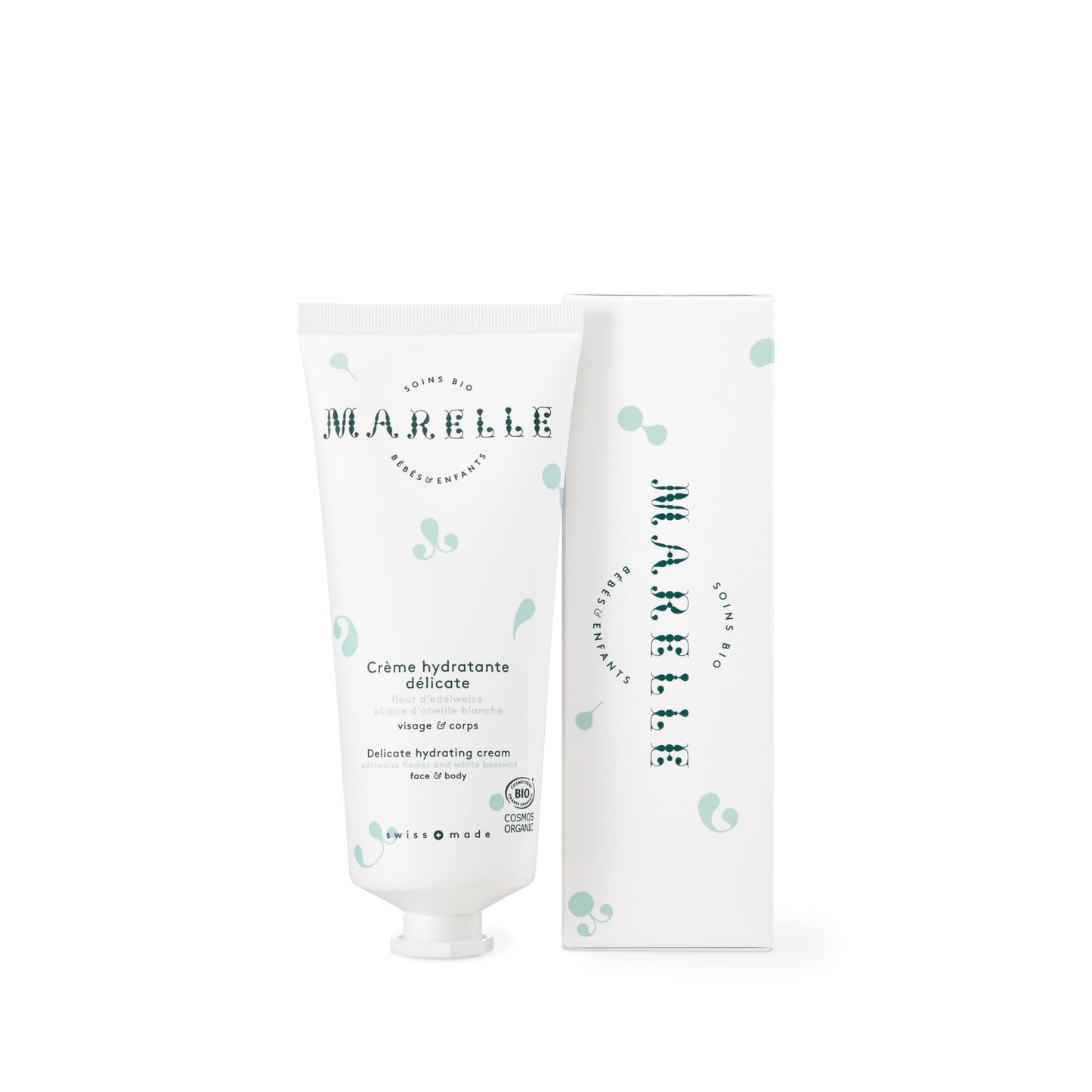 hydraterende creme, edelweissbloem en bijenwas - MARELLE