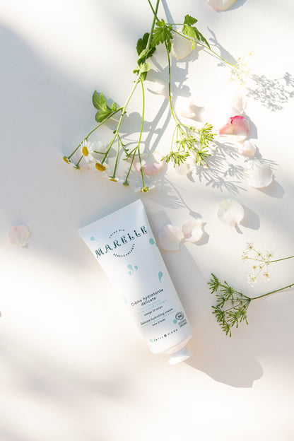 hydraterende creme, edelweissbloem en bijenwas - MARELLE
